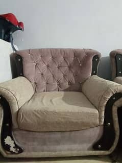 7 Seater sofa set with center & corner table