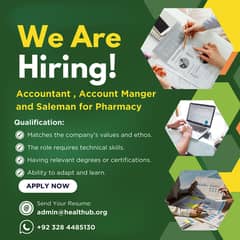 Accountant and Account Manger