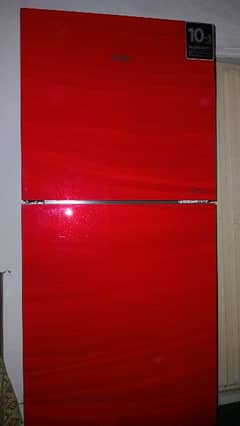 Haier Refrigerator 12 cubic feet, Glass door for Sale
