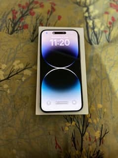 iPhone 14 Pro Max 128 gb non pta jv with box and cable