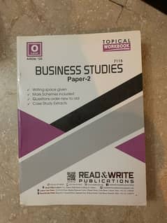 Business O levels past papers