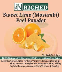 Orange and Mosambi Peel Powder available for sale