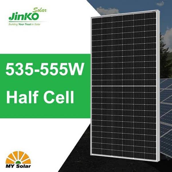 Jinko Solar Panel 540 watt used 0