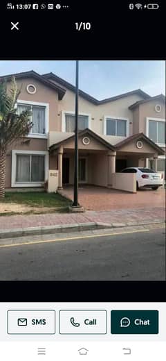 P10b vila available for rent in bahria town karachi 03069067142