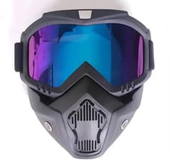 Motorcycle dust proof helmet face mask