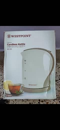 electric kettle only  1 month used  (1 year warranty remained