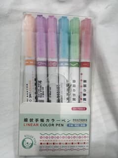 6 style pen liner use in art and craft