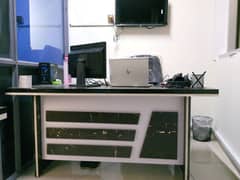 Office for rent fully furnished 6 seater (Best rate in all Pakistan)