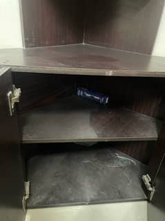 corner table / storage cabinet