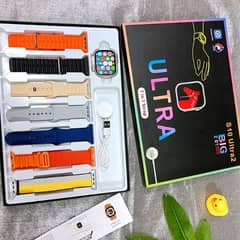 S10 Ultra Smart watch 2 with 7 color full straps