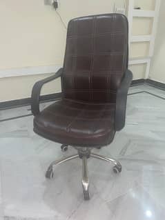 office chair and table