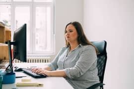 Female secretary required for office