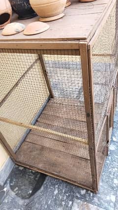 cage bird wooden