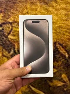 IPhone 15Pro Canadian JV Non Active Box Packed