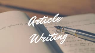Article writing  Rs 1500 for 2500 Words