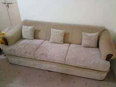 7 seater wooden sofa