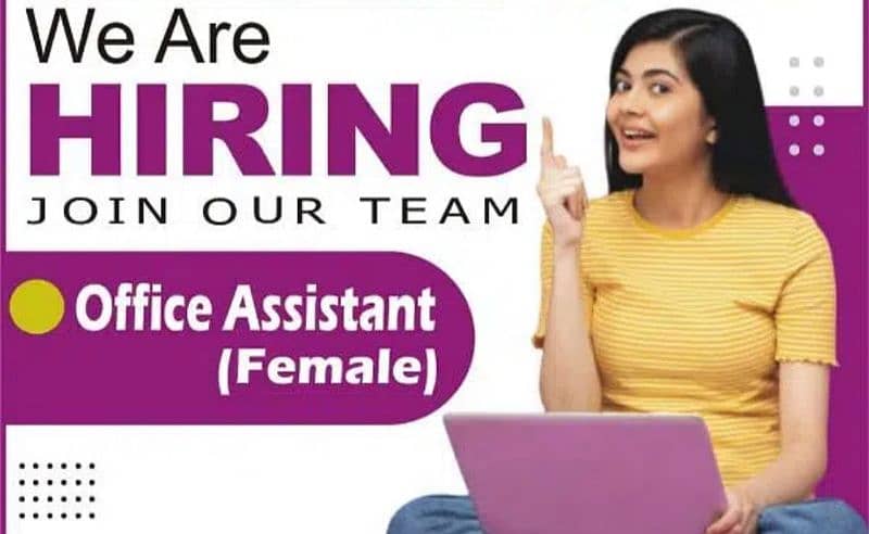 Female Assistant Required 0
