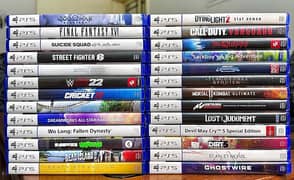 PS5 / Playstation 5 used games 10/10 condition dvd