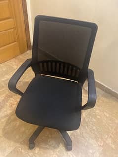 Revolving computer chair with mesh back for urgent sell