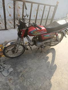 Good condition safari motorcycle