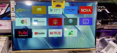 48" 49" SMART LED TV ANDROID 4K HDR BEZELESS VOICE CONTROL BLUETOOTH