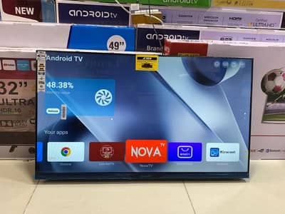 SMART LED TV 48" ANDROID 49" 4K  BEZELESS VOICE CONTROL