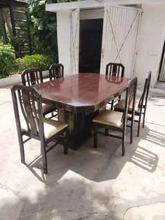 dining table with 6 chair