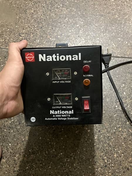 national stabilizer for sell3000 watts 1