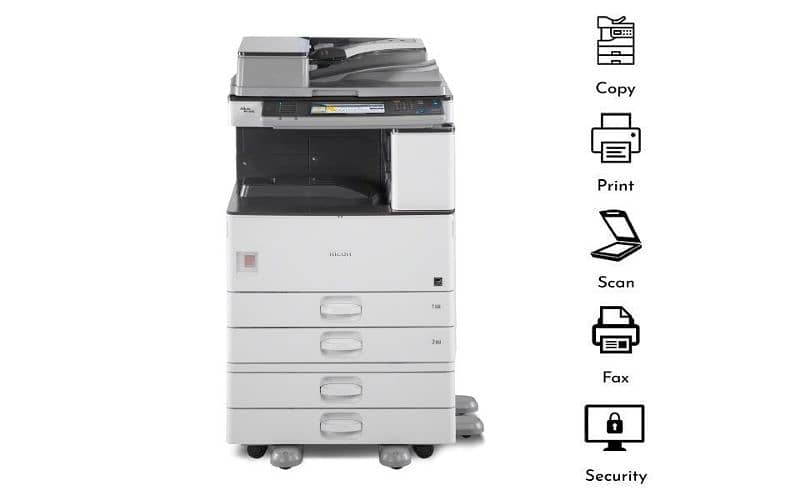 photocopier machines Ricoh Toshiba xerox 2