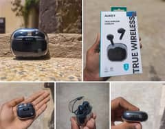 Aukey True Wireless EarBuds/Airpods | 10/10 condition with warranty
