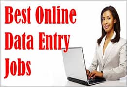 Home-based Online data typing jobs available for females and males