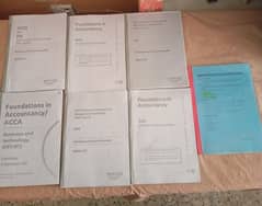ACCA Fa2,Ma2 and BT (f1) exam kits for sale in a very reasonable price
