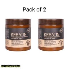 keratin hair mask pack of 2