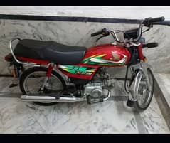 HONDA CD70 model 2022 good condition no any work required