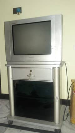 Samsung original TV with trolley