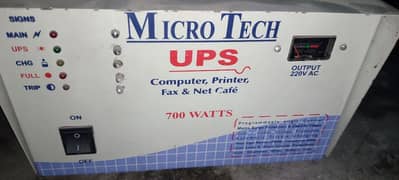 Micro tech 700Watt UPS NEW ONLY 6MONTH USED