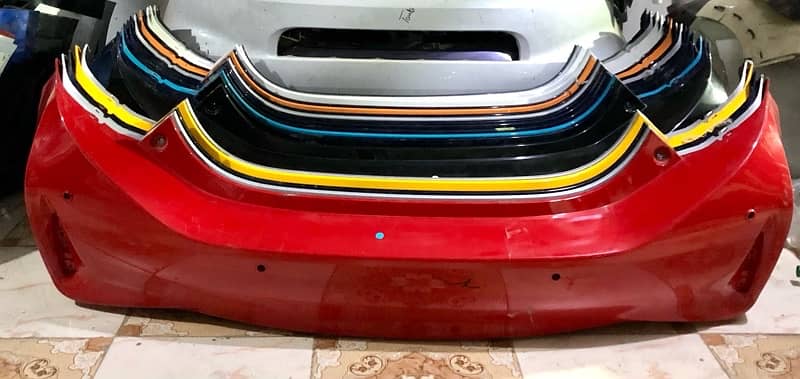 aqua 2018 back bumper 0