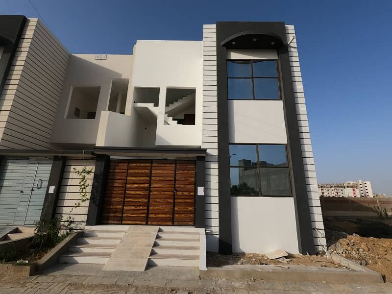East Open 120 Square Yards House Is Available For sale In Saima Arabian Villas 0