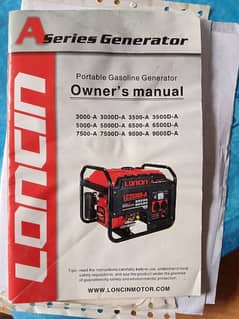 Loncin Generator for sell