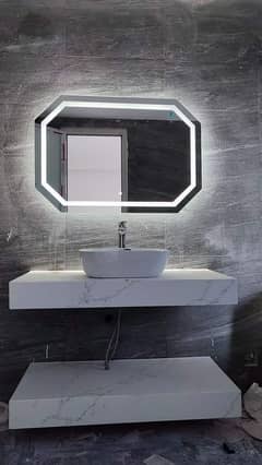 Led Mirrors/Office Partition/Shower Cabins/Led Mirror/Glass Designing