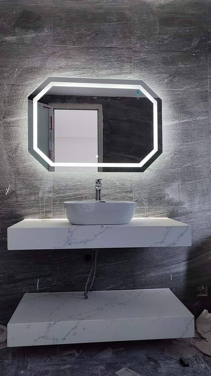 Led Mirrors/Office Partition/Shower Cabins/Led Mirror/Glass Designing 0