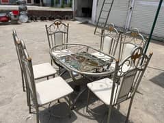 Metal dining Table