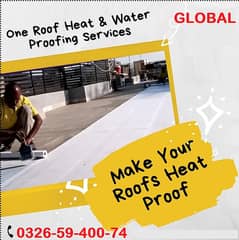 Heat insulation Water tank cleaning and roof and Water Tank waterproof