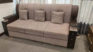 Seven eater sofa with cusions