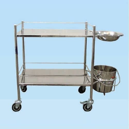 Manufacturer of Instrument Trolley / Inst. Cabinet, Dressing Trolley 9