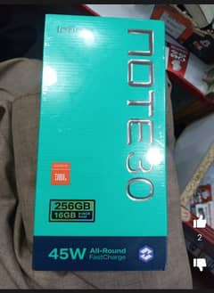 Infinix note 30 16/256 (BOX PACKED)