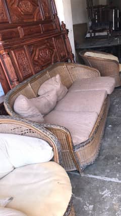 Full sofa set for sale at reasonable price