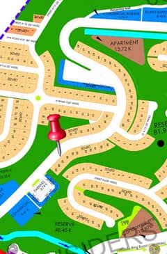 DHA 3 Islamabad I Avenue 6 80 feet Road Sector B Pair Kanal Plot available for sale