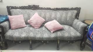 Pure Wood Chinnioti Sofa Set