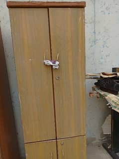 Used slim two door closet for sale